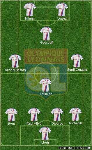 Olympique Lyonnais Formation 2011