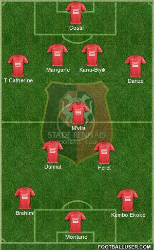Stade Rennais Football Club Formation 2011