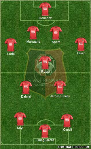 Stade Rennais Football Club Formation 2011