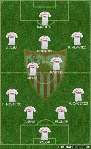 Sevilla F.C., S.A.D. Formation 2011
