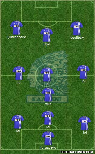 KAA Gent Formation 2011
