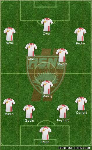 A.S. Nancy Lorraine Formation 2011