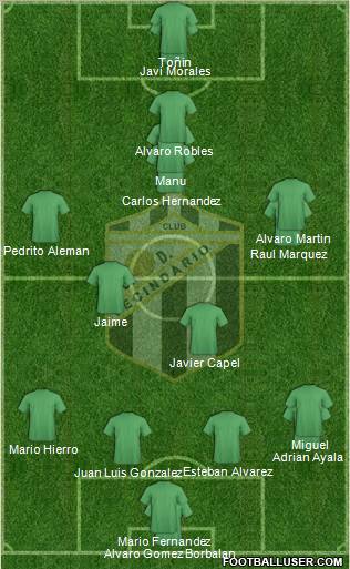 U.D. Vecindario Formation 2011
