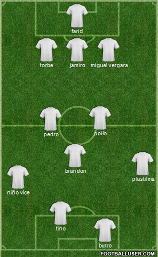 Pro Evolution Soccer Team Formation 2011