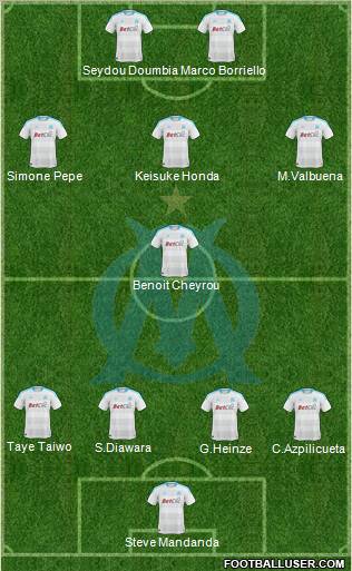 Olympique de Marseille Formation 2011
