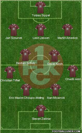 1.FC Kaiserslautern Formation 2011