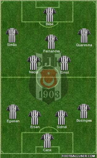 Besiktas JK Formation 2011
