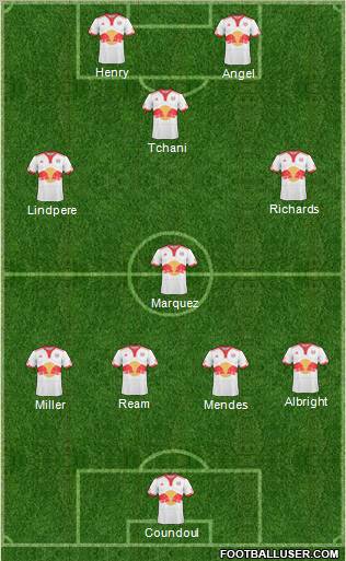 New York Red Bulls Formation 2011