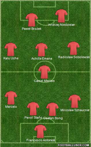 AKS Busko Zdroj Formation 2011