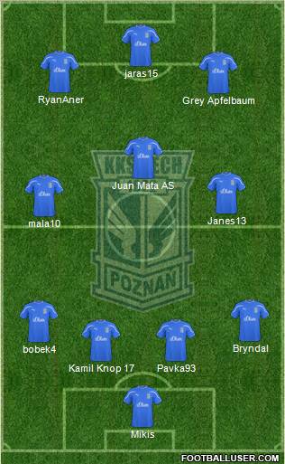 Lech Poznan Formation 2011