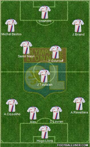 Olympique Lyonnais Formation 2011