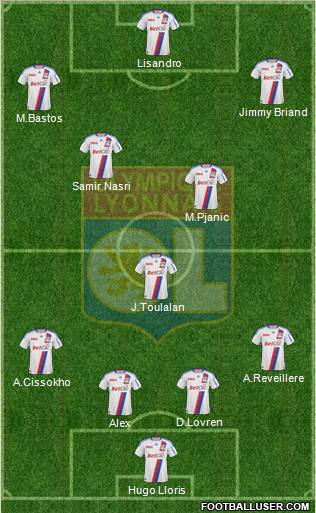 Olympique Lyonnais Formation 2011