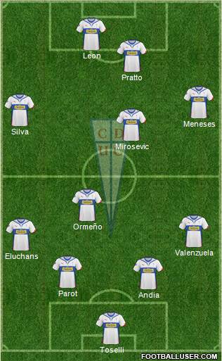 CD Universidad Católica Formation 2011