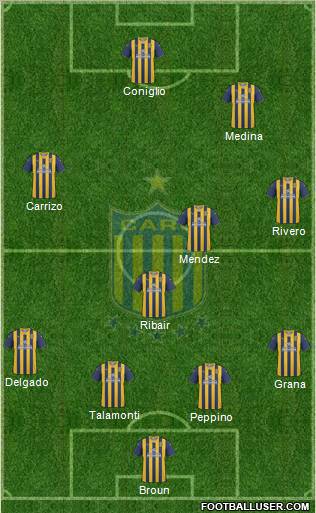 Rosario Central Formation 2011