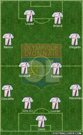 Olympique Lyonnais Formation 2011