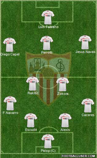 Sevilla F.C., S.A.D. Formation 2011
