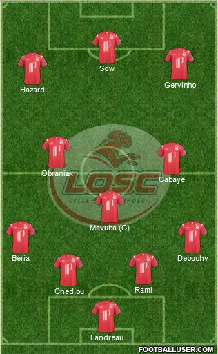 LOSC Lille Métropole Formation 2011