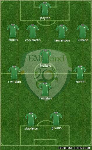 Ireland Formation 2011