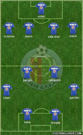 Getafe C.F., S.A.D. Formation 2011