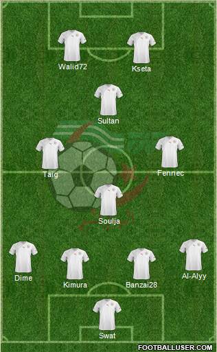 Algeria Formation 2011