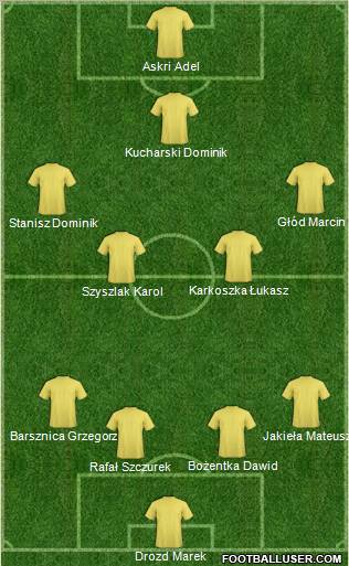 World Cup 2010 Team Formation 2011