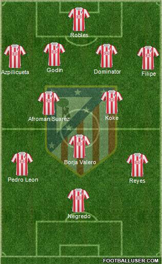 C. Atlético Madrid S.A.D. Formation 2011