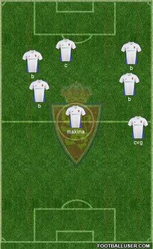 R. Zaragoza S.A.D. Formation 2011