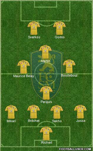 FC Sochaux-Montbéliard Formation 2011