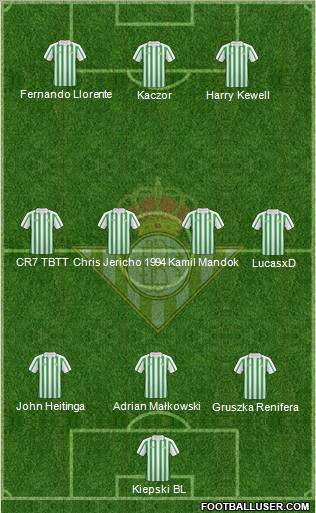 Real Betis B., S.A.D. Formation 2011