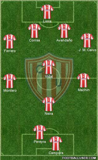 Unión de Santa Fe Formation 2011