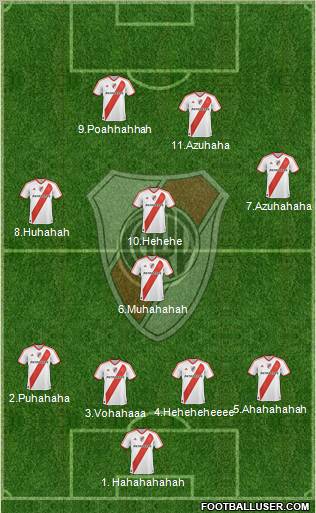 River Plate Formation 2011
