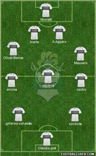 Gimnasia y Esgrima de La Plata Formation 2011