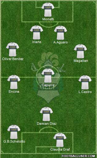 Gimnasia y Esgrima de La Plata Formation 2011