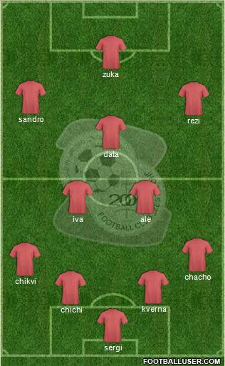 FC Zestafoni Formation 2011
