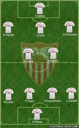 Sevilla F.C., S.A.D. Formation 2011