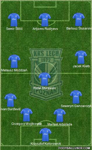 Lech Poznan Formation 2011