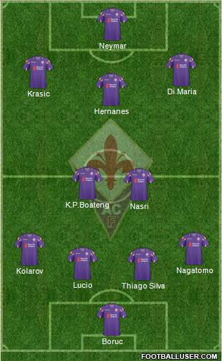 Fiorentina Formation 2011