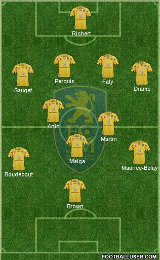 FC Sochaux-Montbéliard Formation 2011