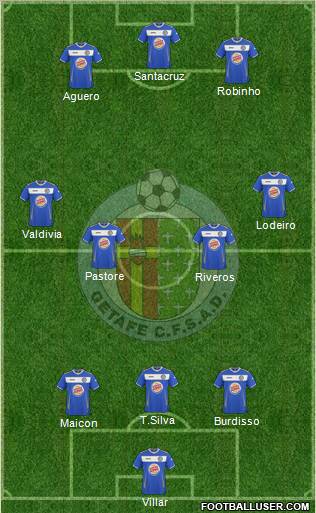 Getafe C.F., S.A.D. Formation 2011