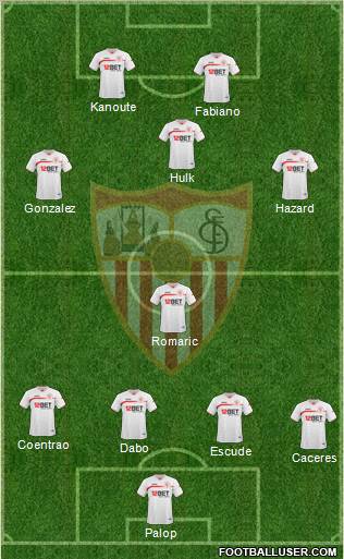 Sevilla F.C., S.A.D. Formation 2011