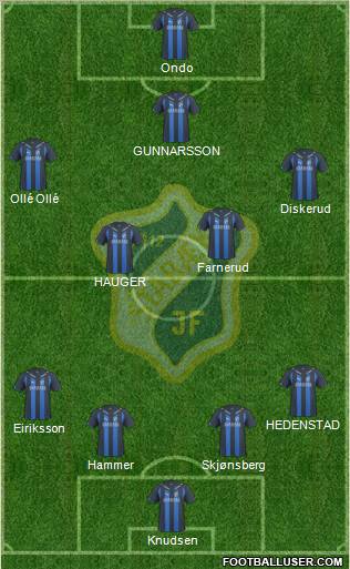 Stabæk Fotball Formation 2011