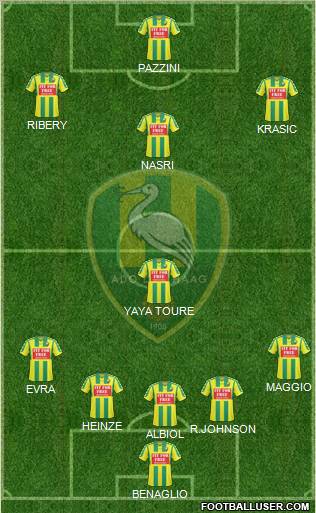 ADO Den Haag Formation 2011