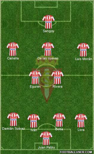Real Sporting S.A.D. Formation 2011