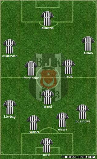 Besiktas JK Formation 2011