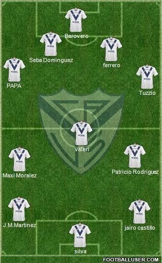 Vélez Sarsfield Formation 2011