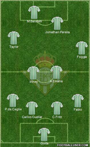 Real Betis B., S.A.D. Formation 2011