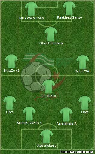 Algeria Formation 2011