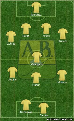 CA Bucaramanga CD Formation 2011