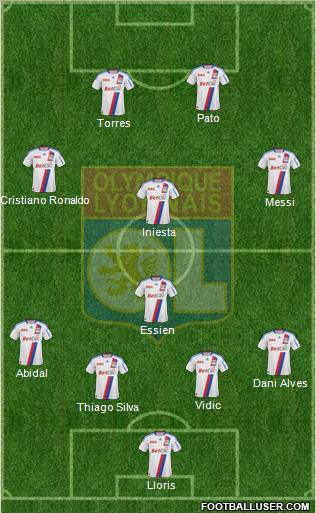 Olympique Lyonnais Formation 2011