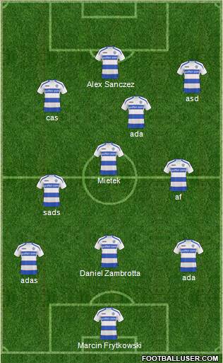 Queens Park Rangers Formation 2011